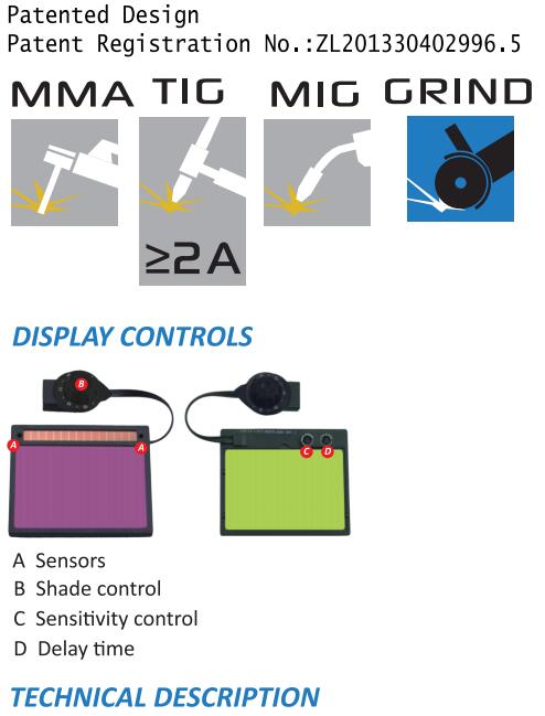 Large View Welding Helmet