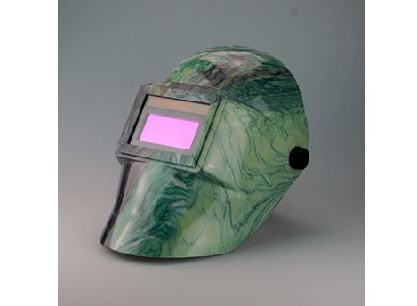 Auto-darkening welding helmet