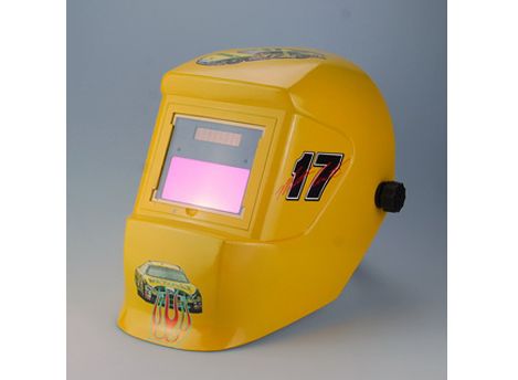 Auto-darkening welding helmet