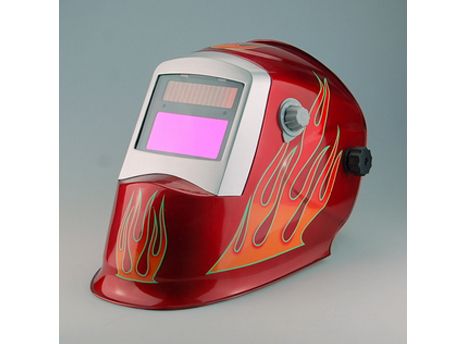 Auto-darkening welding helmet