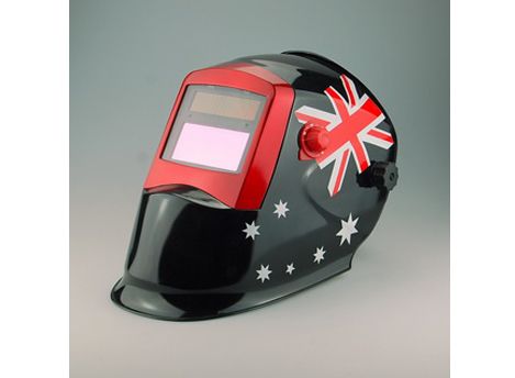 Auto-darkening welding helmet