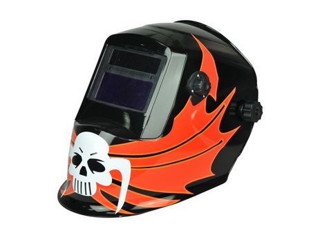 Auto-darkening welding helmet