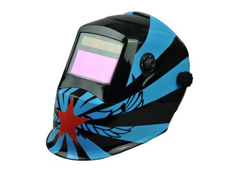 Auto-darkening welding helmet