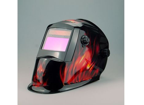 Auto-darkening welding helmet