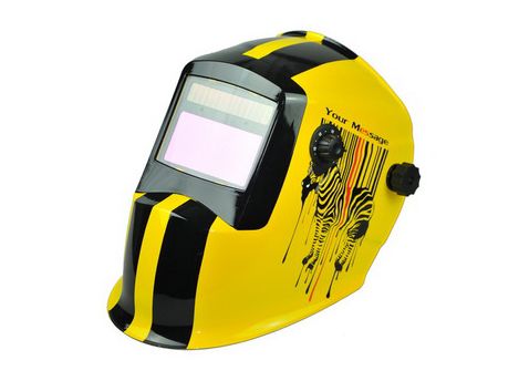 Auto-darkening welding helmet