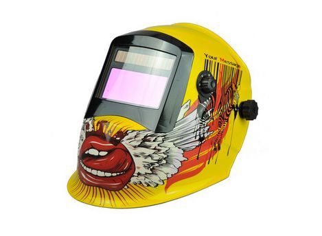 Auto-darkening welding helmet