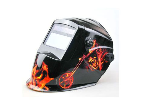 Auto-darkening welding helmet