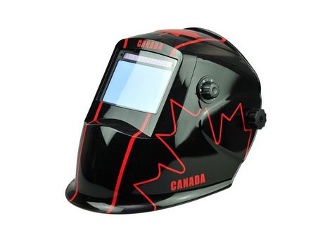 Auto-darkening welding helmet