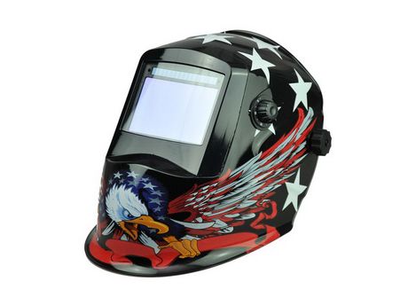 Auto-darkening welding helmet