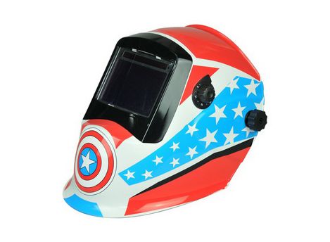 Auto-darkening welding helmet