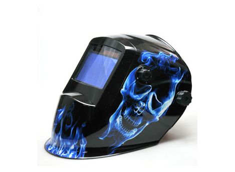 Auto-darkening welding helmet