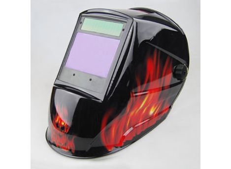 Auto-darkening welding helmet