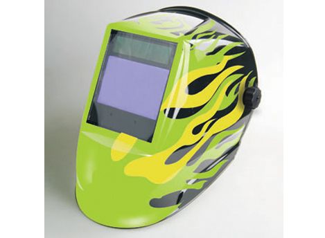 Auto-darkening welding helmet