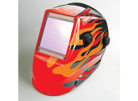 Auto-darkening welding helmet