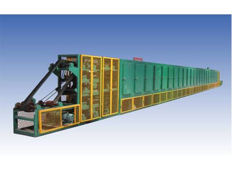 Auto five-level chains hot-air drying ove